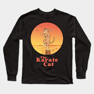 The Karate Cat Long Sleeve T-Shirt